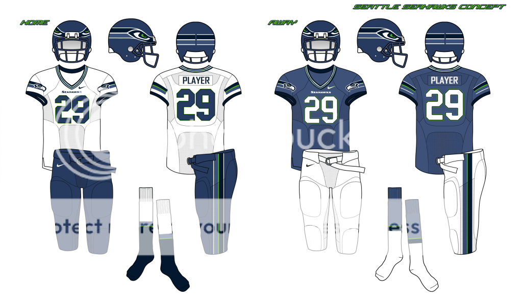 Seattle Seahawks Concept Concepts Chris Creamer's Sports Logos